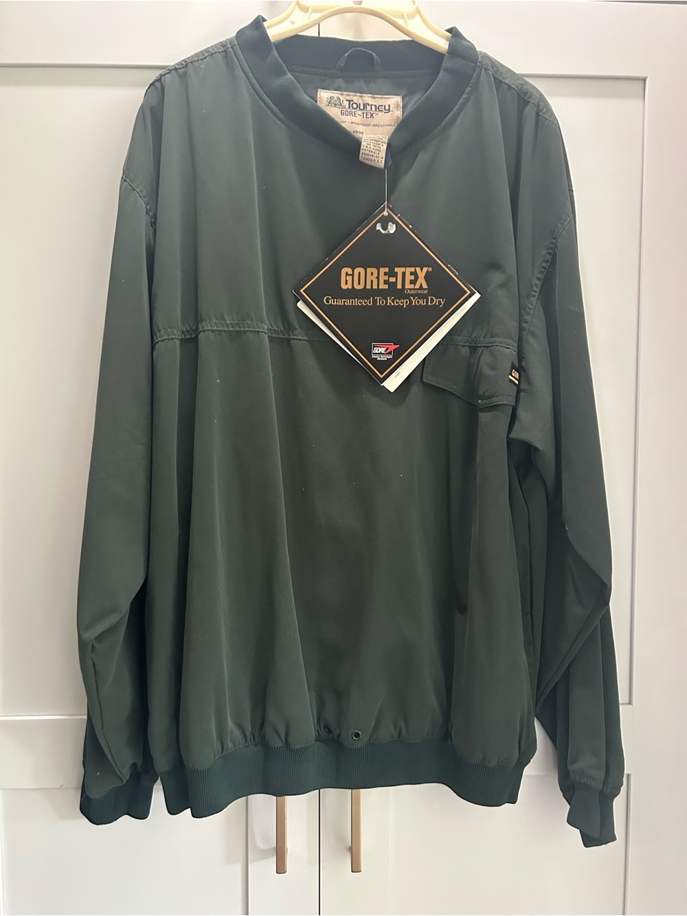 GORE-TEX Dark Green Pullover Windbreaker Jacket